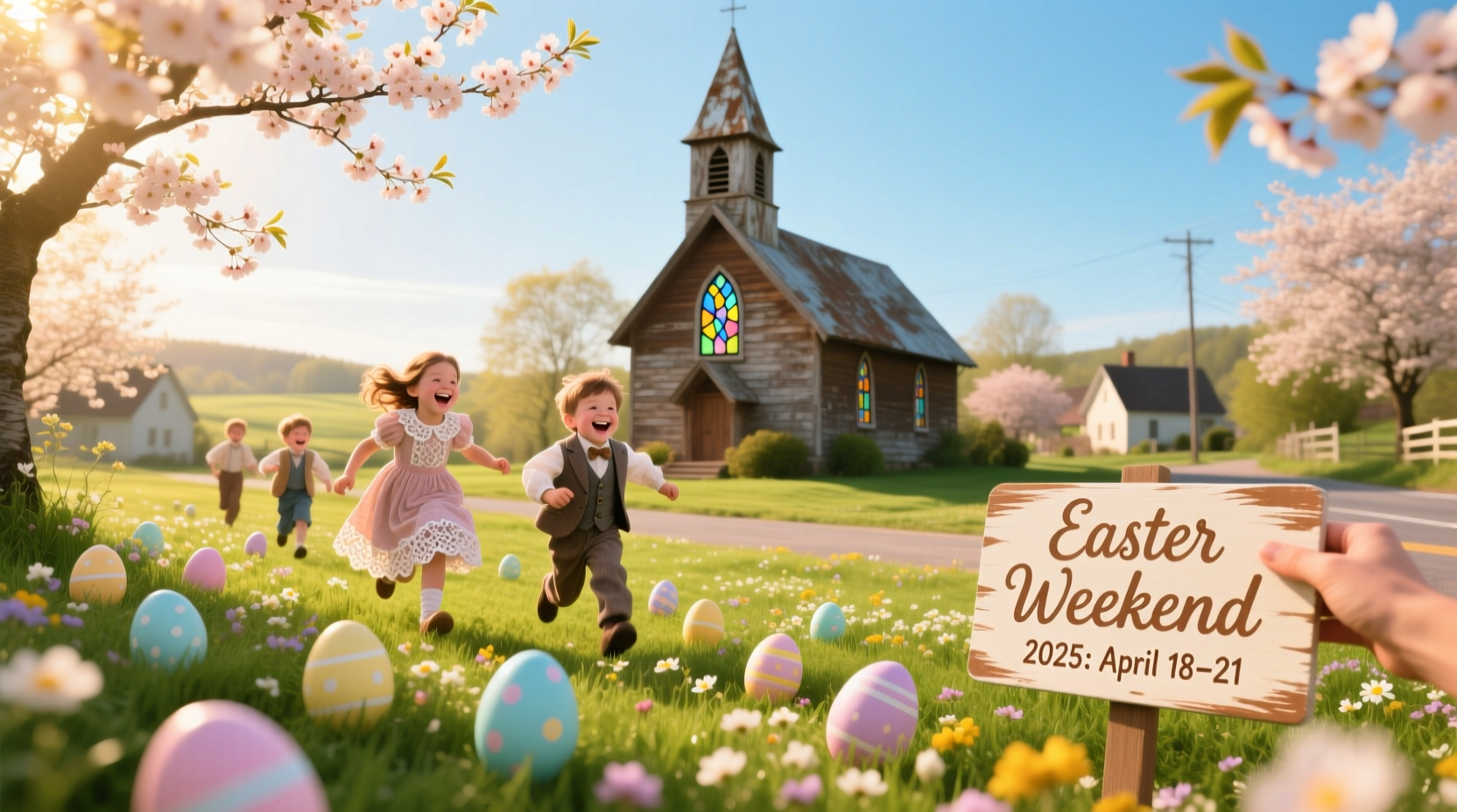 when easter weekend 2025