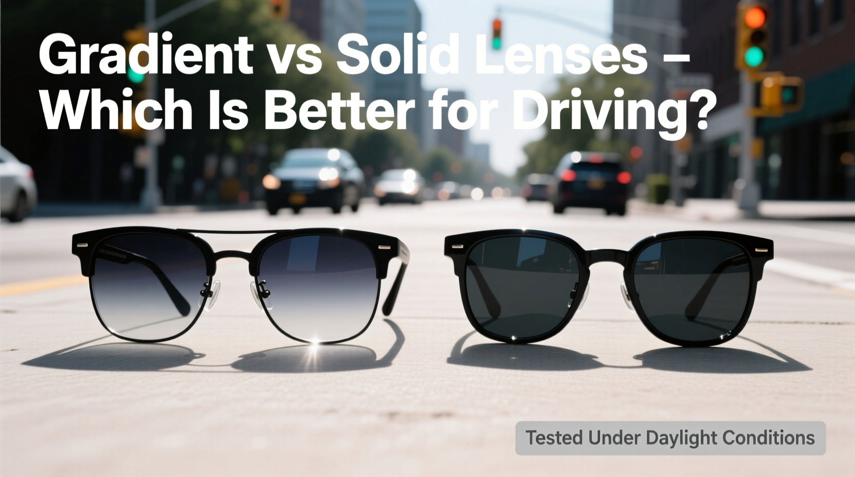 gradient vs solid sunglasses are gradient lenses actually better for driving everyday use