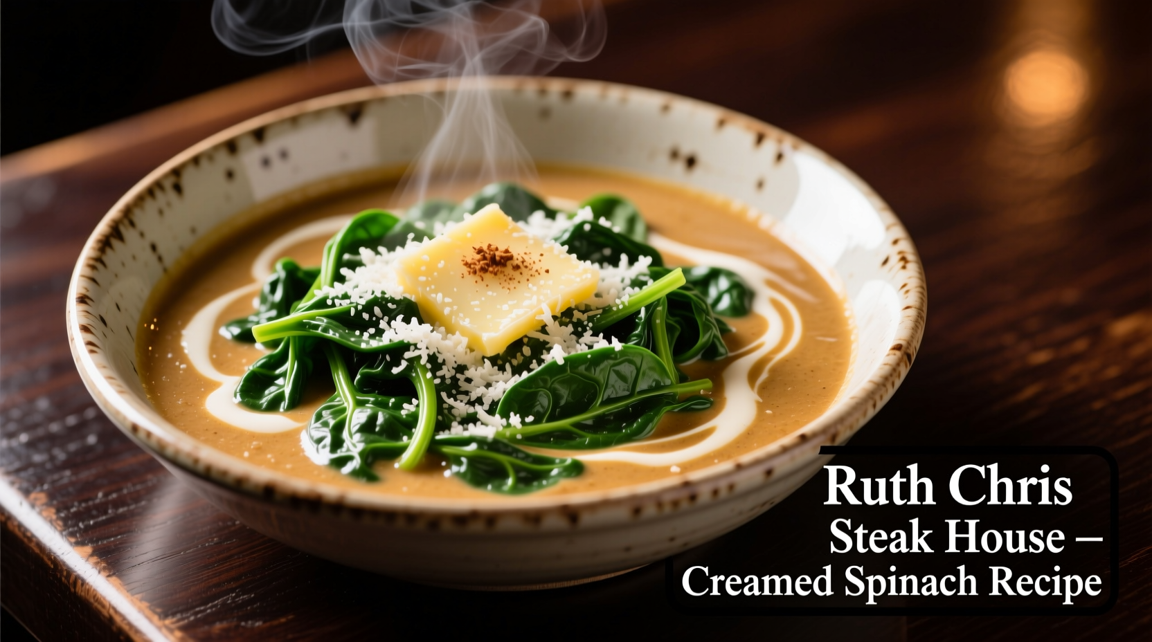 Authentic Ruth's Chris Creamed Spinach Recipe at Home