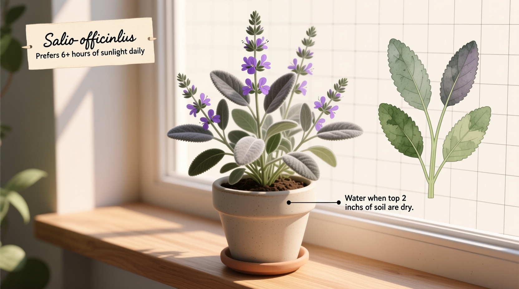 Can I Grow Sage Indoors? Complete Care Guide