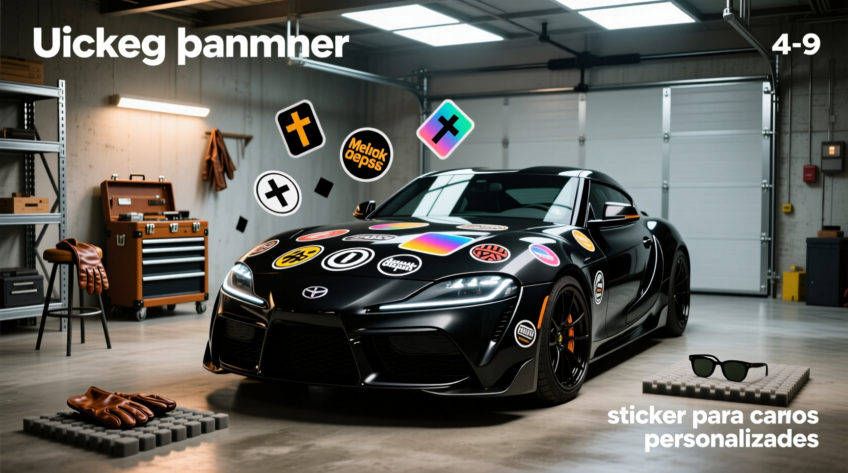 How to Choose & Apply Custom Car Stickers