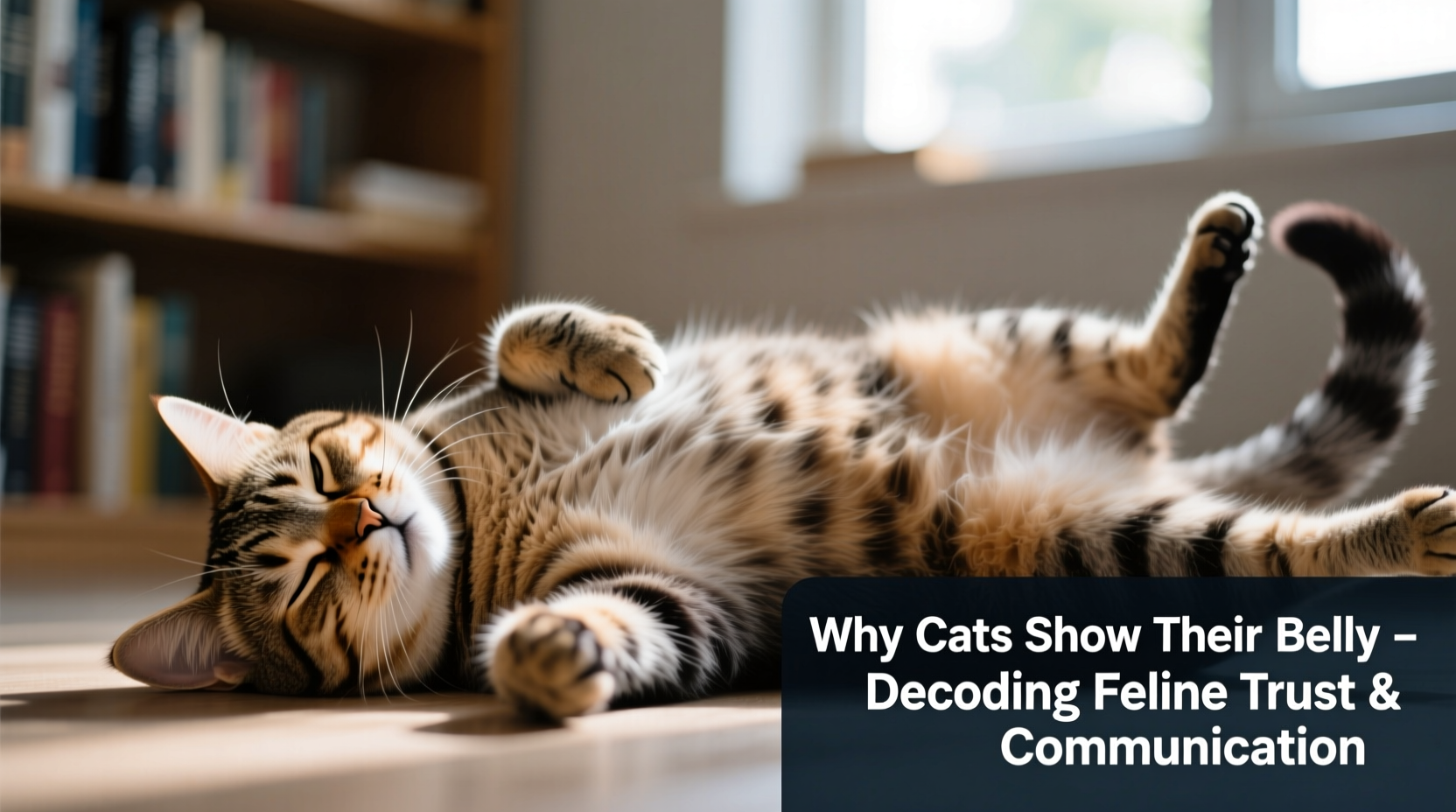 why does my cat show their belly decoding feline behavior