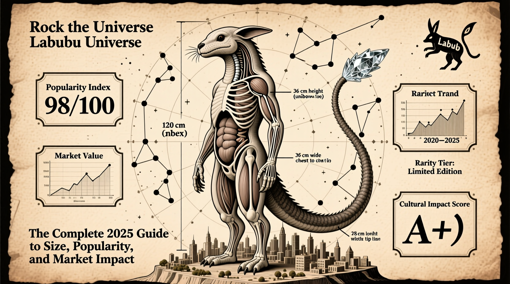 how big is rock the universe labubu
