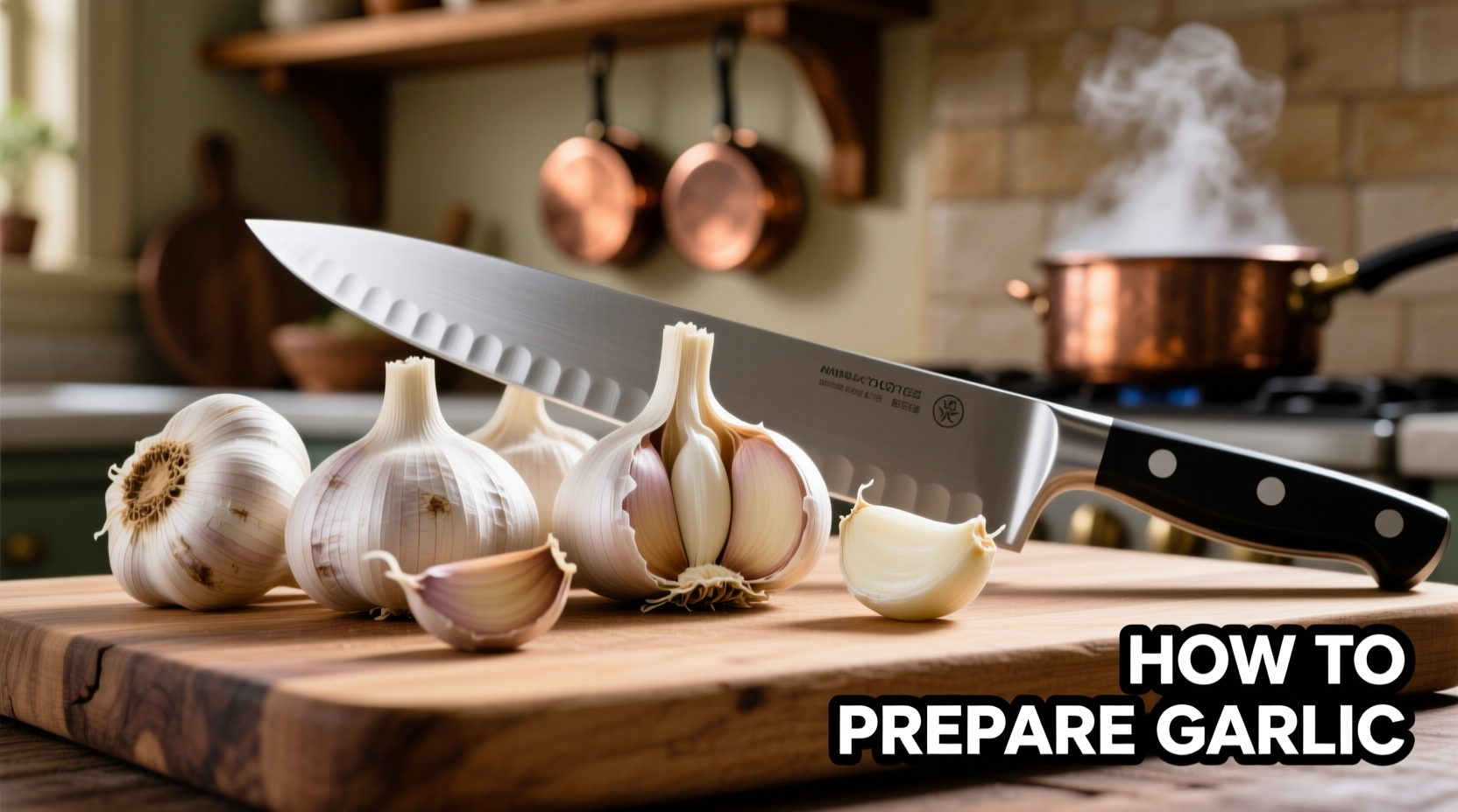 how do you prepare garlic
