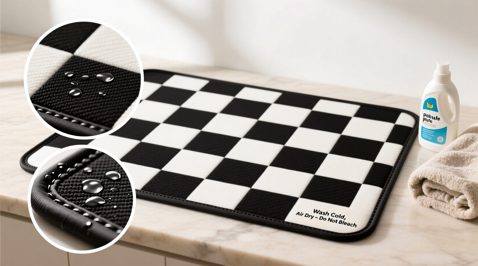 effective methods to clean and preserve your checker pattern pet placemat for long lasting use