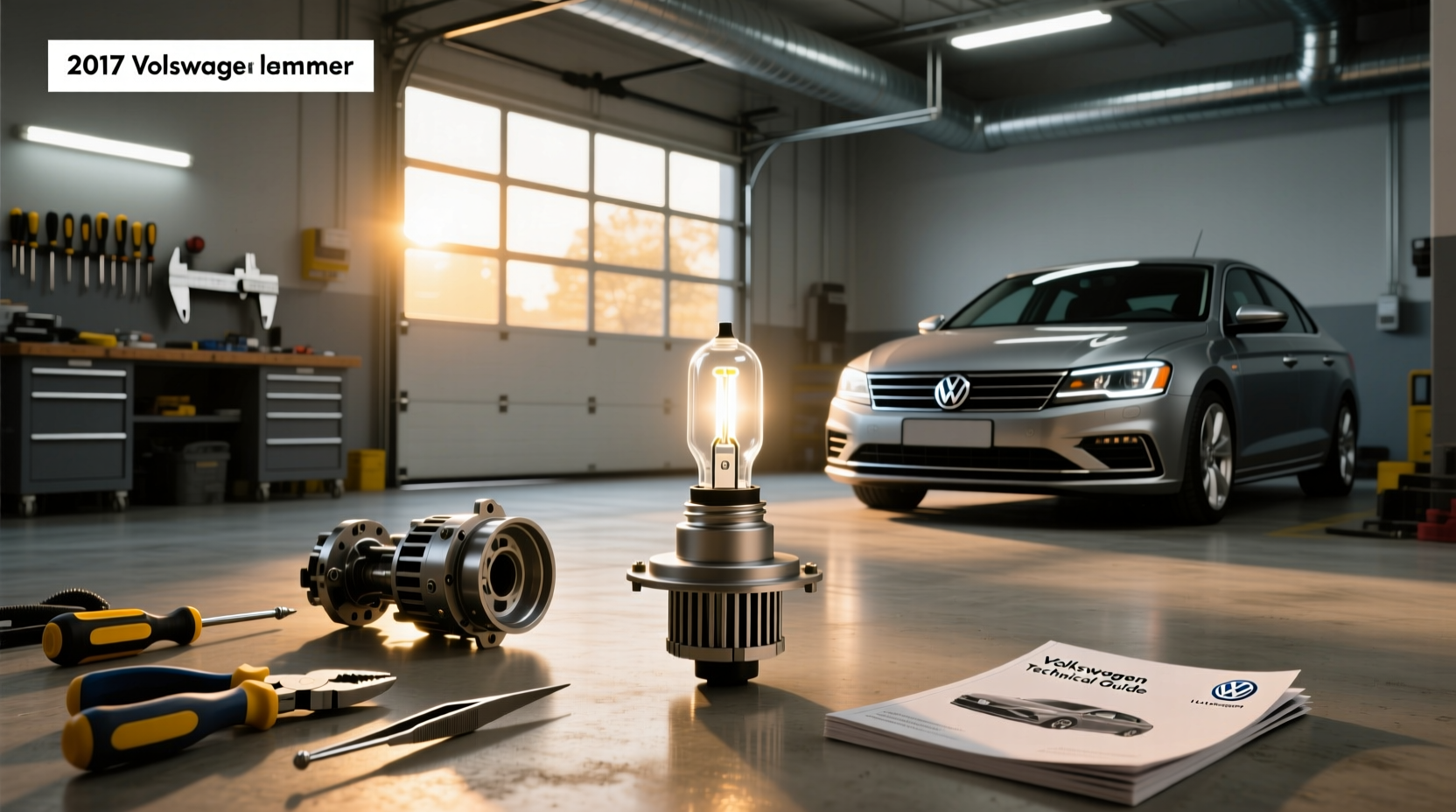 What headlight bulb does a 2017 Volkswagen Jetta take?