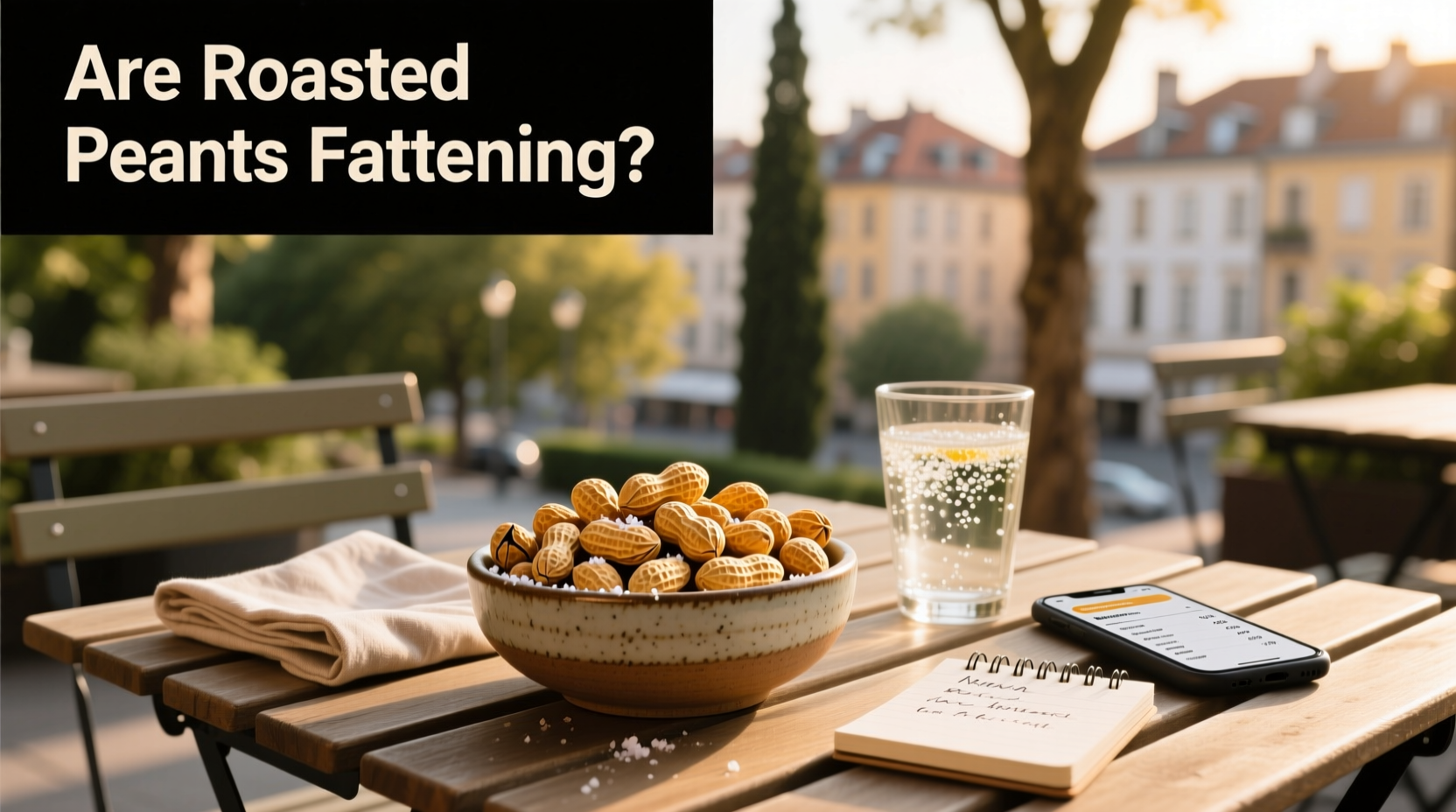 are roasted peanuts fattening