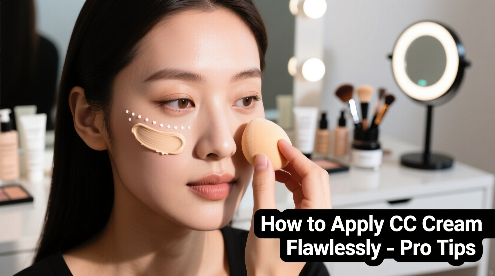 how to apply cc cream flawlessly best way to apply it cosmetics cc cream tips