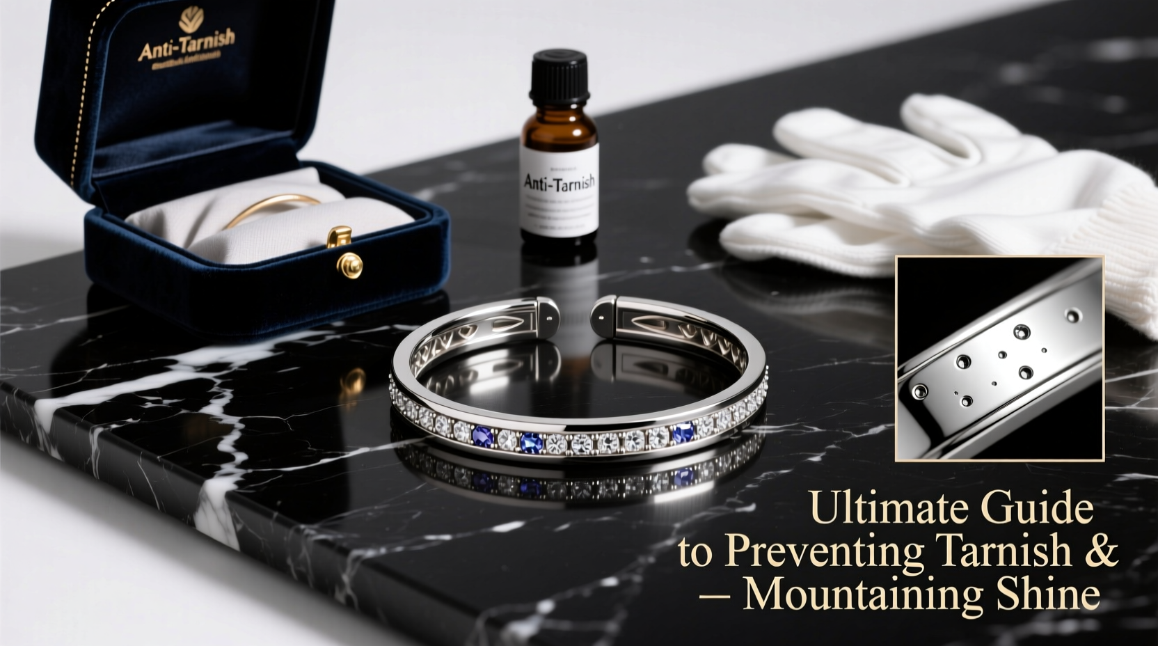 ultimate guide to preventing tarnish and maintaining the shine of your designer bracelet