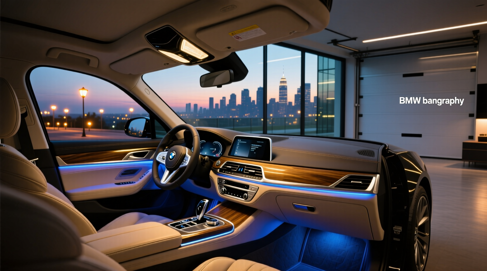 BMW 7 Series ambient lighting guide