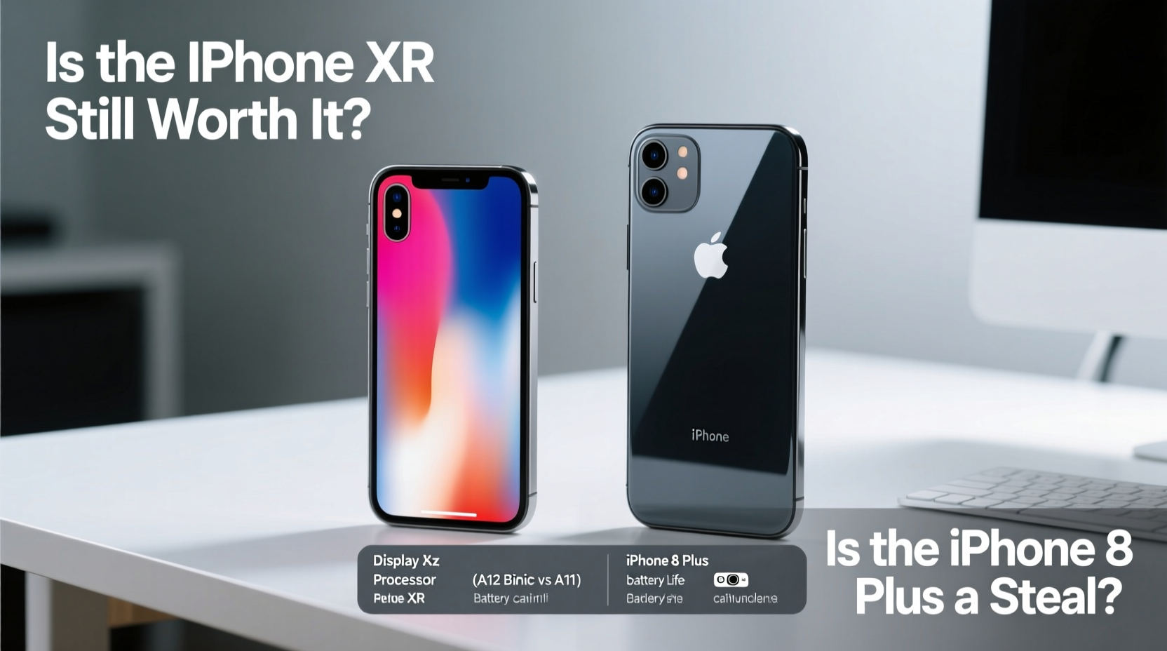 iphone xr vs 8 plus is the xr still worth it or is the 8 plus a steal