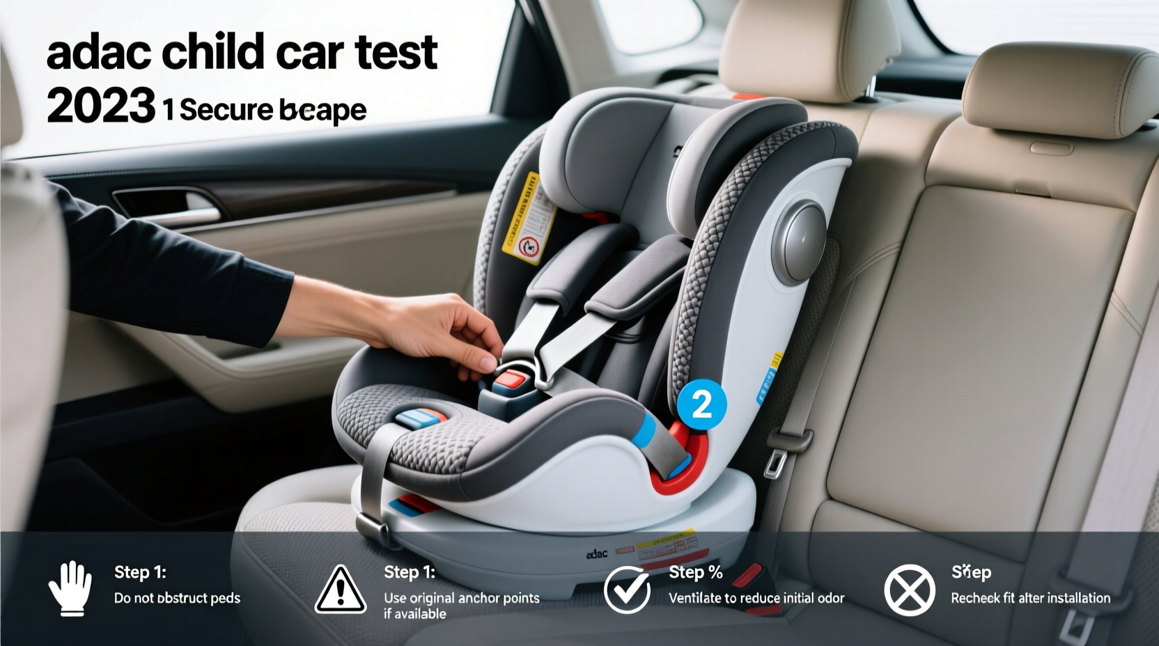 adac child car seat test 2023