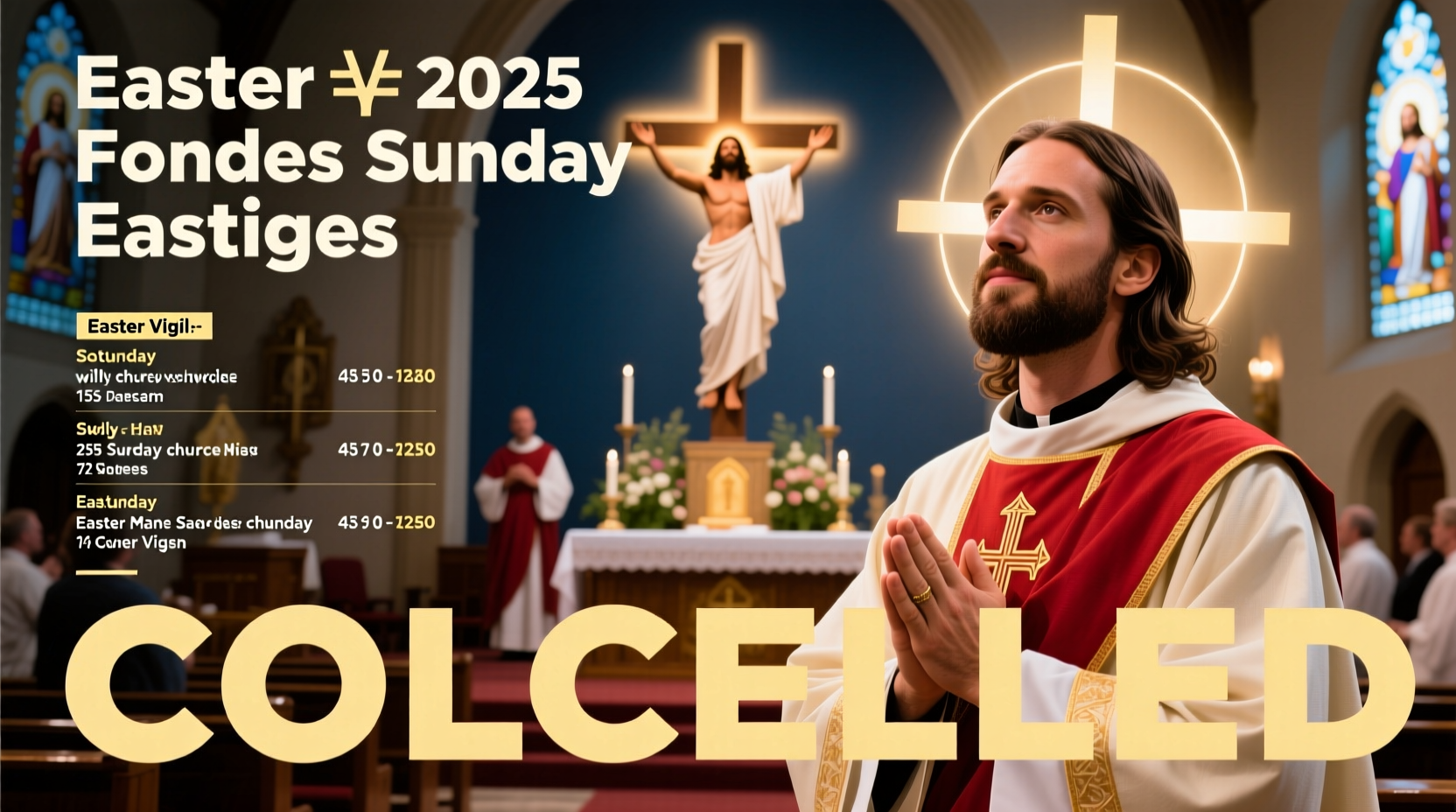 are easter masses cancelled