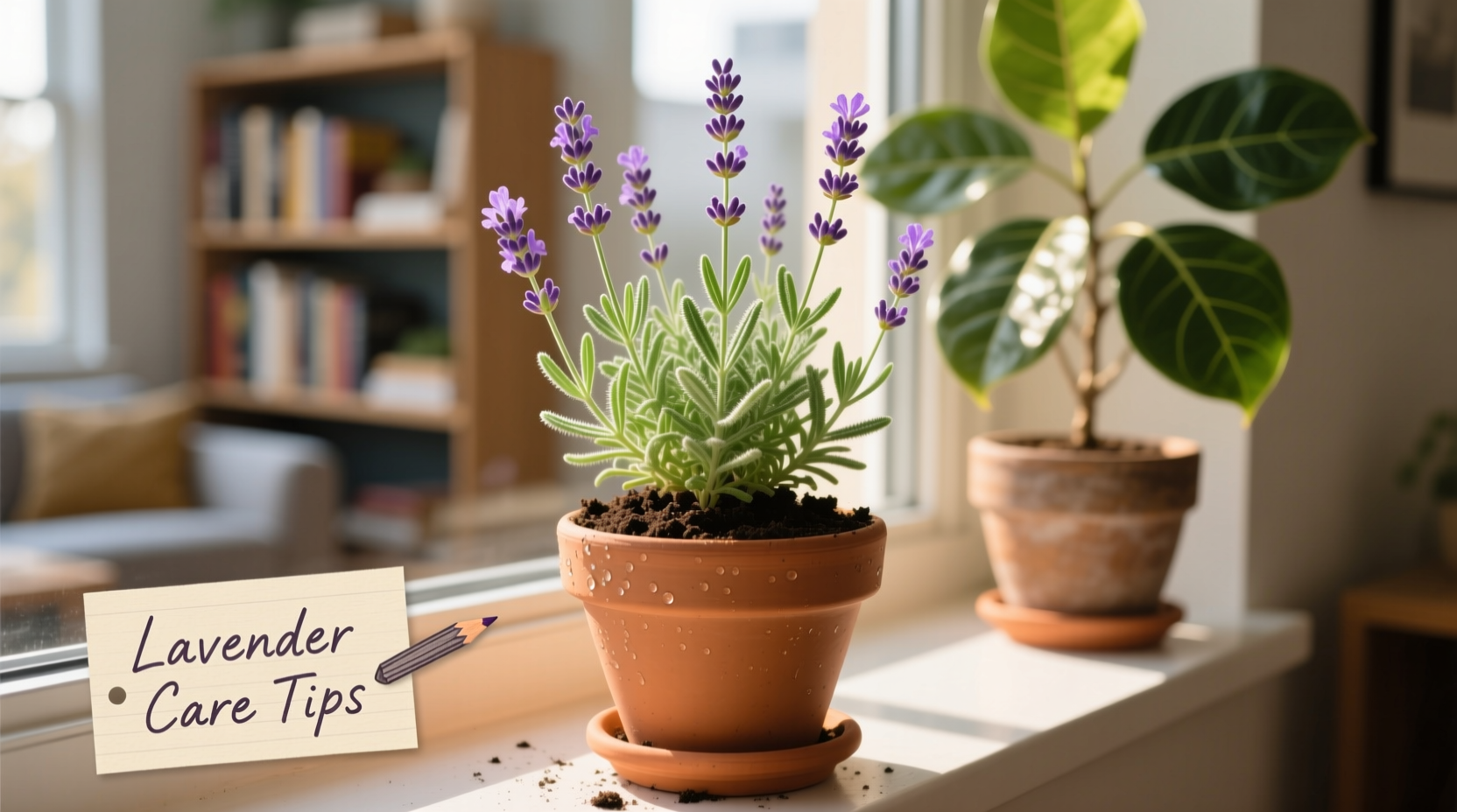 how to care for lavender plants indoors