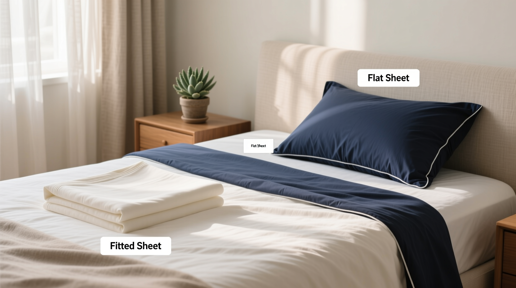 how to decide between single flat sheets and fitted sheets for the perfect bed setup
