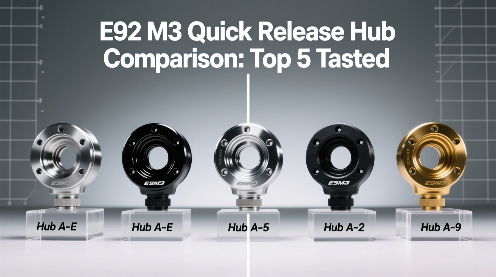 E92 M3 Quick Release Hub Comparison: Top 5 Tested