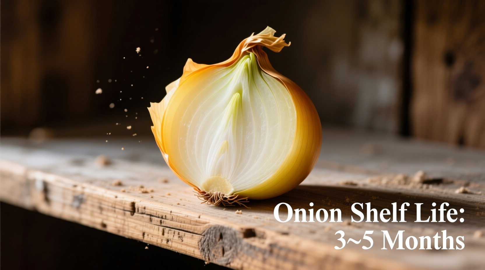 onion shelf life