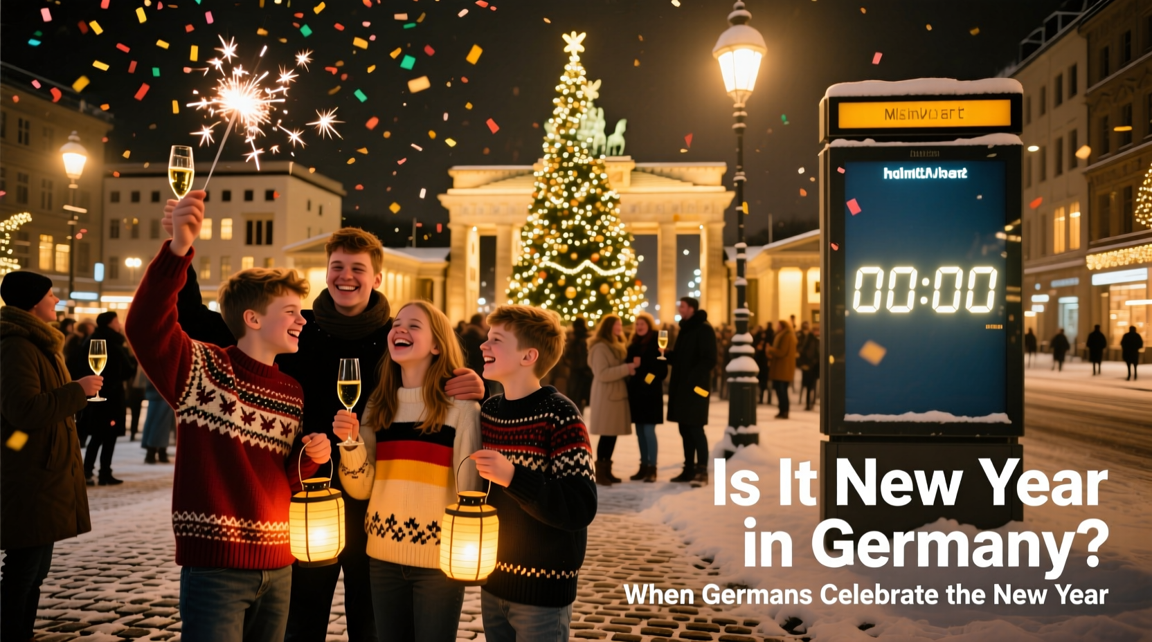 is it new year in germany