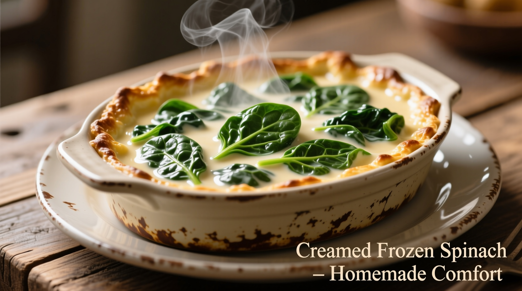 Perfect Creamed Frozen Spinach: Chef's Water Removal Method