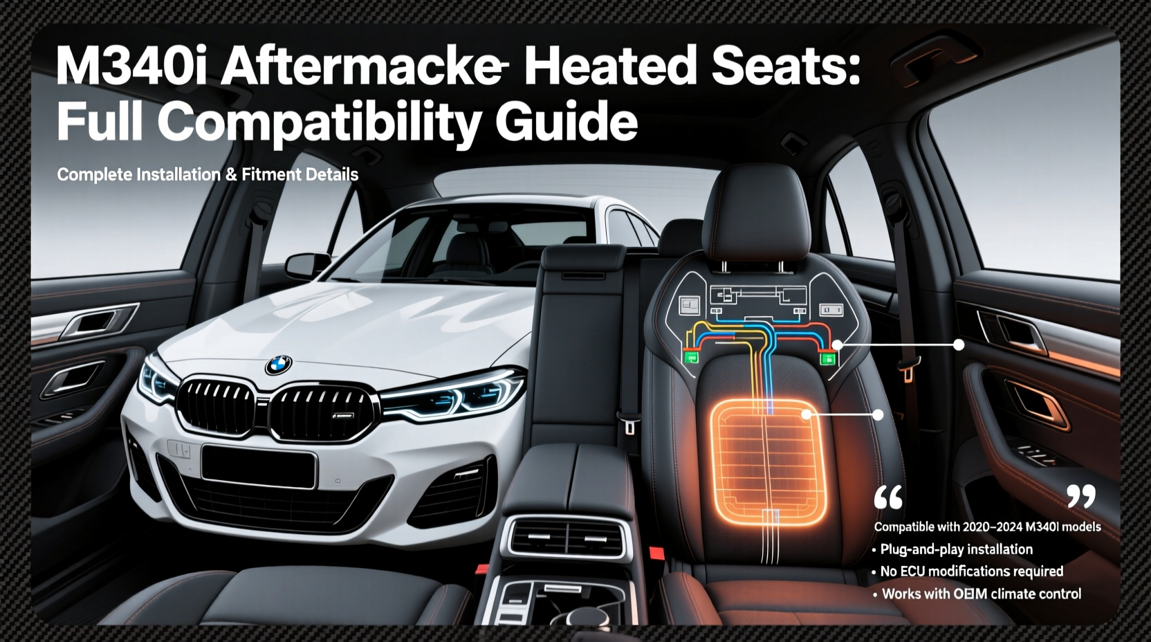 m340i aftermarket heated seats