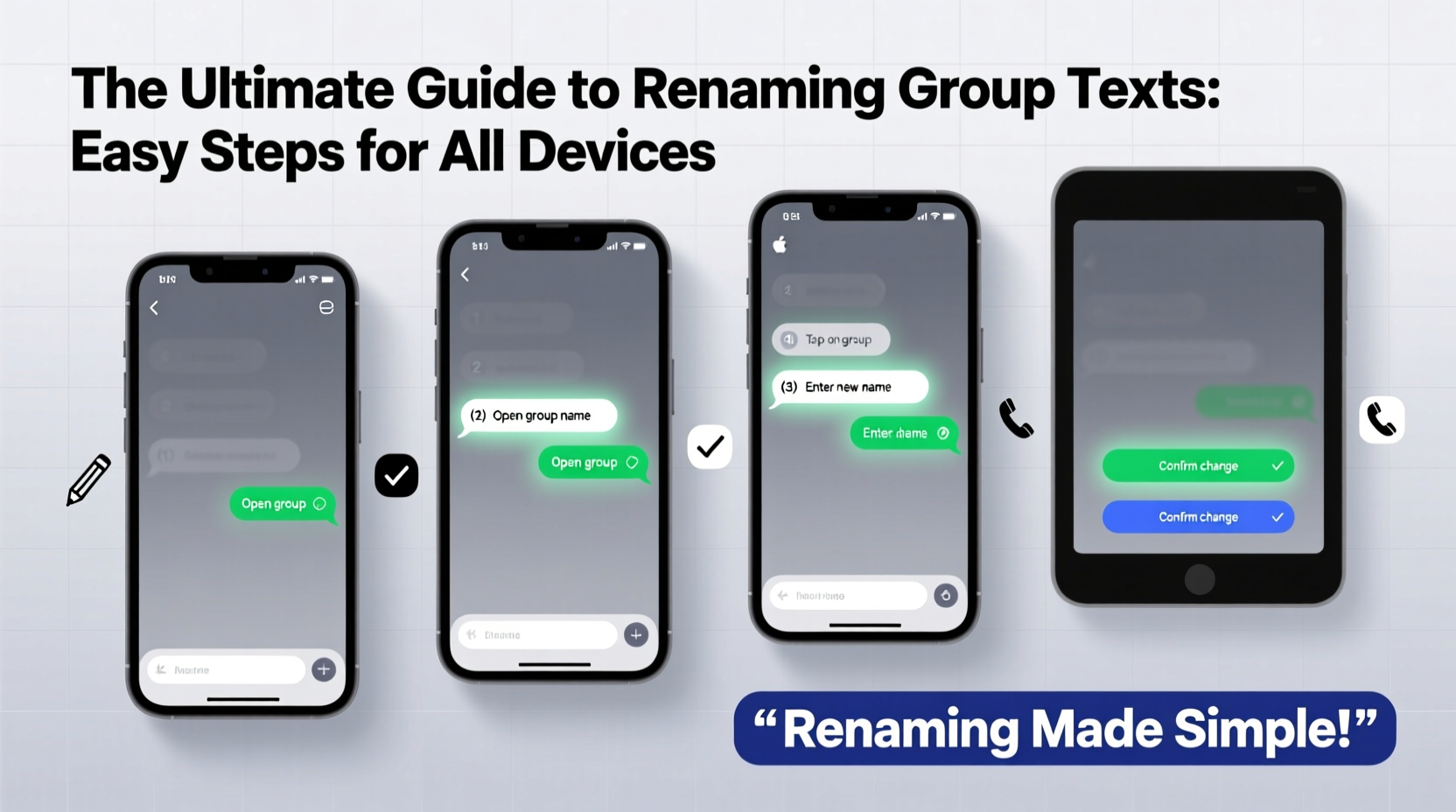 the ultimate guide to renaming group texts easy steps for all devices
