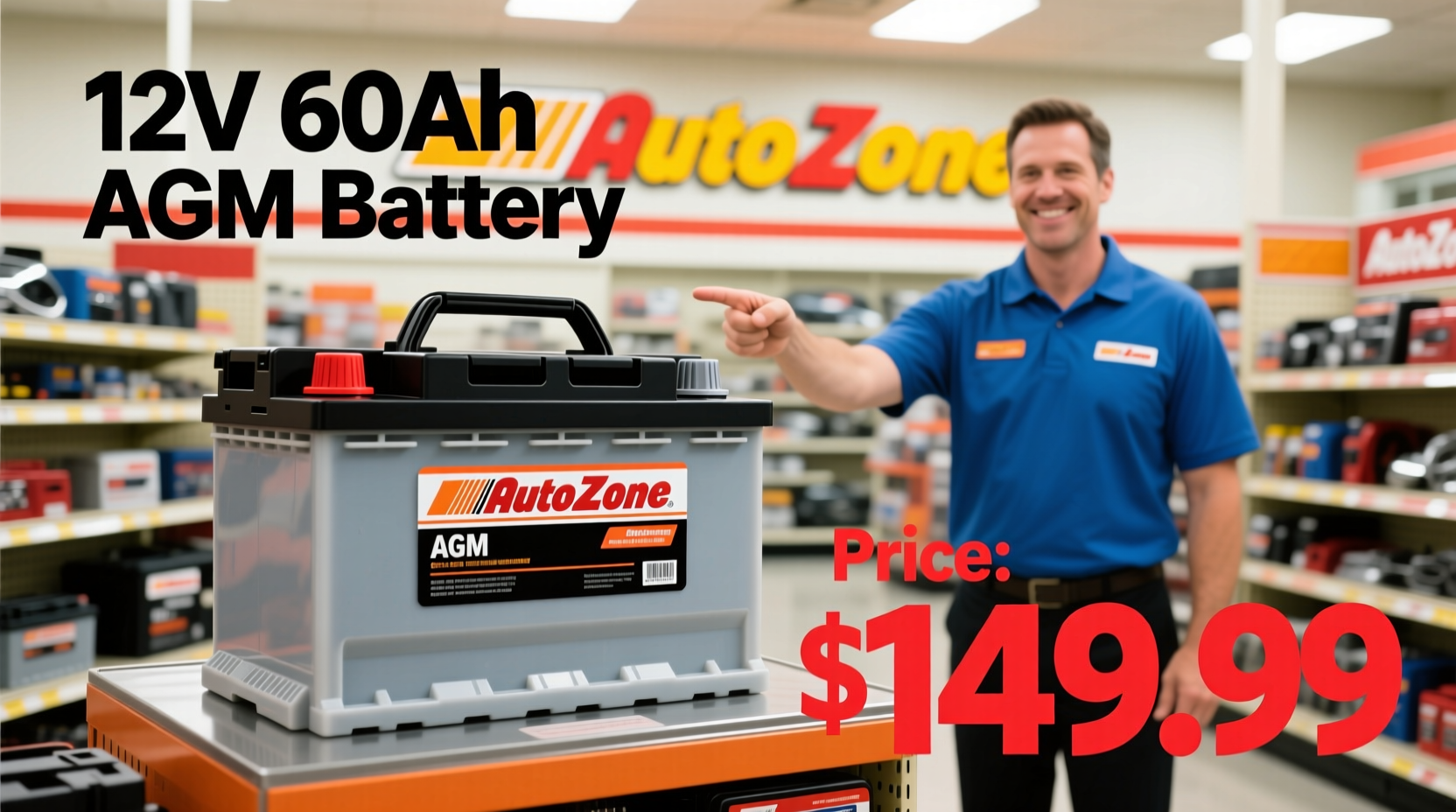 how much is a battery for a car at autozone