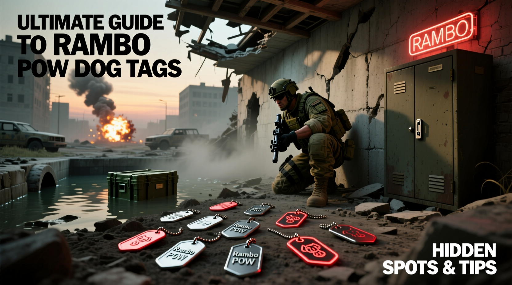 ultimate guide to collecting rambo pow dog tags in warzone tips and hidden spots
