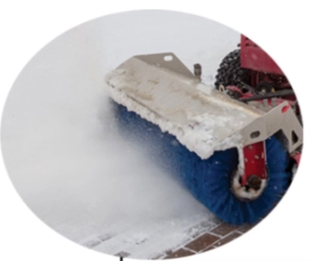 Steel Wire Road Sweeper Brushes For Tractor Mounted Cleaning