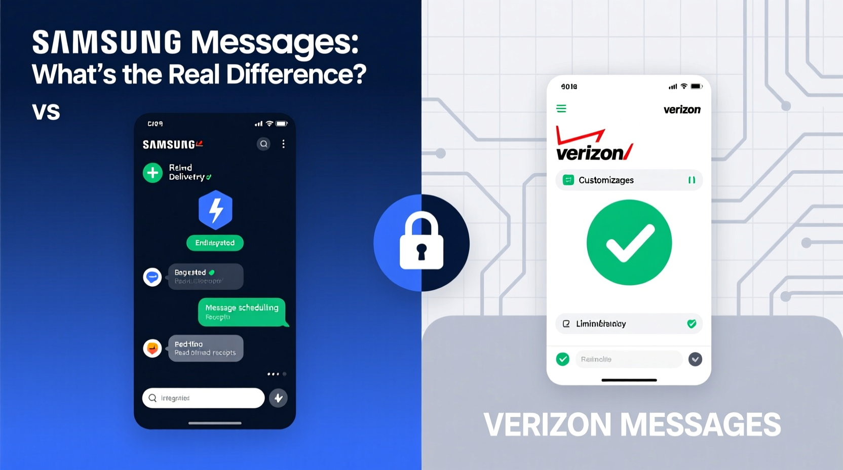 samsung messages vs verizon message is samsung really that much better or am i missing something