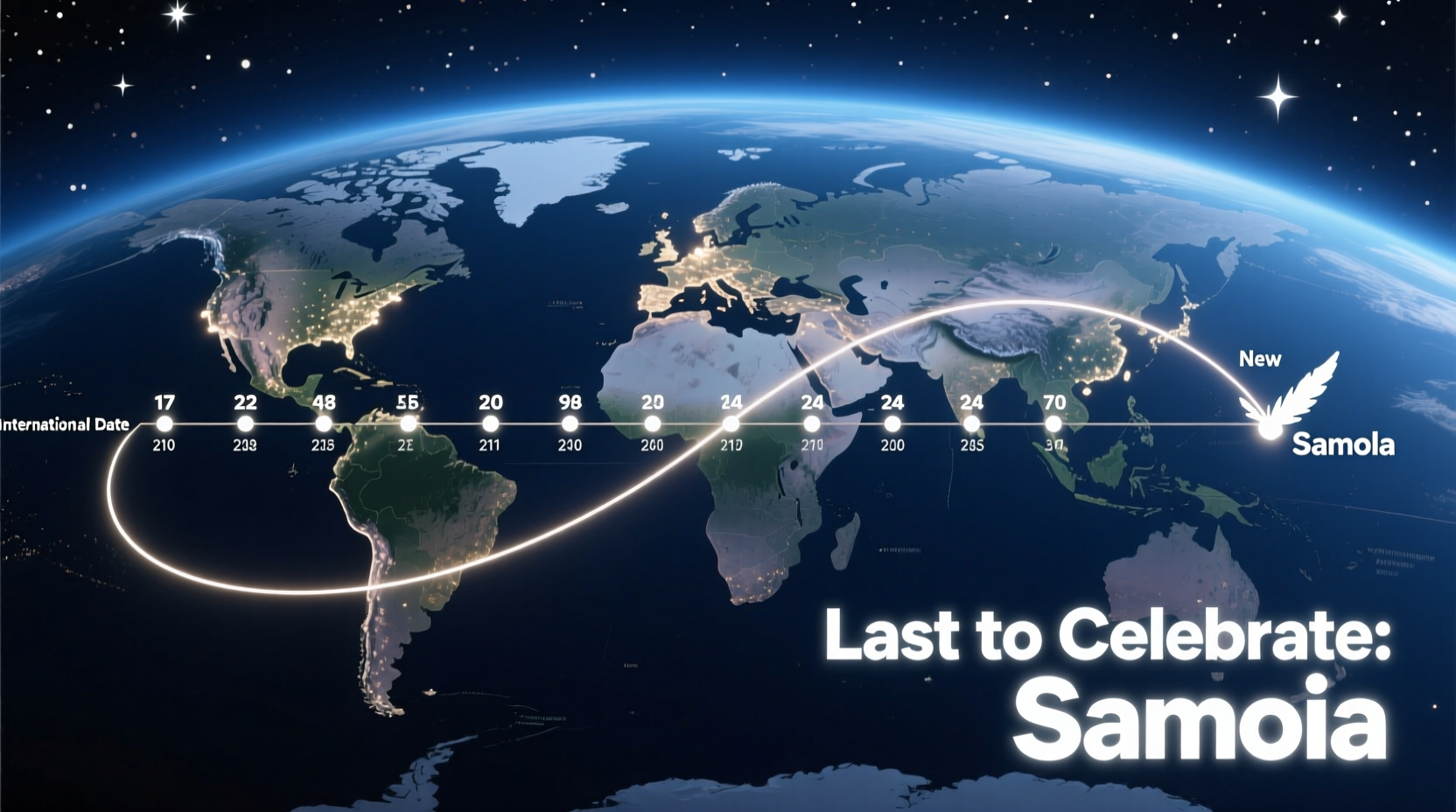 which country celebrates new year the last