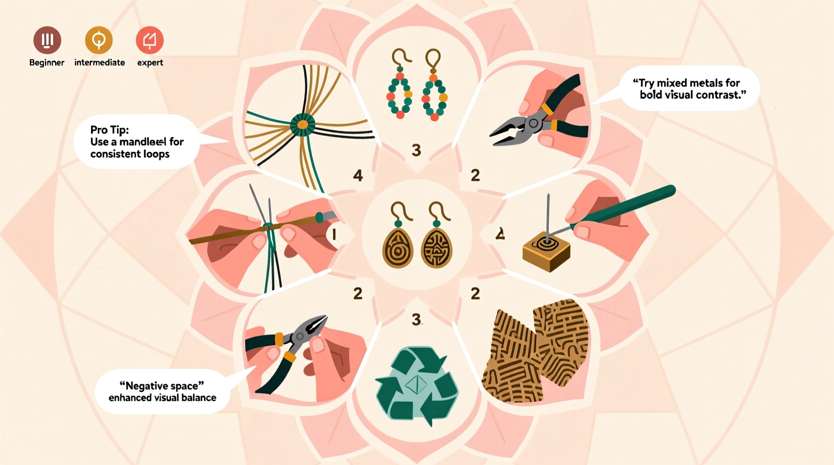 creative guide to crafting unique earrings techniques and tips for every skill level