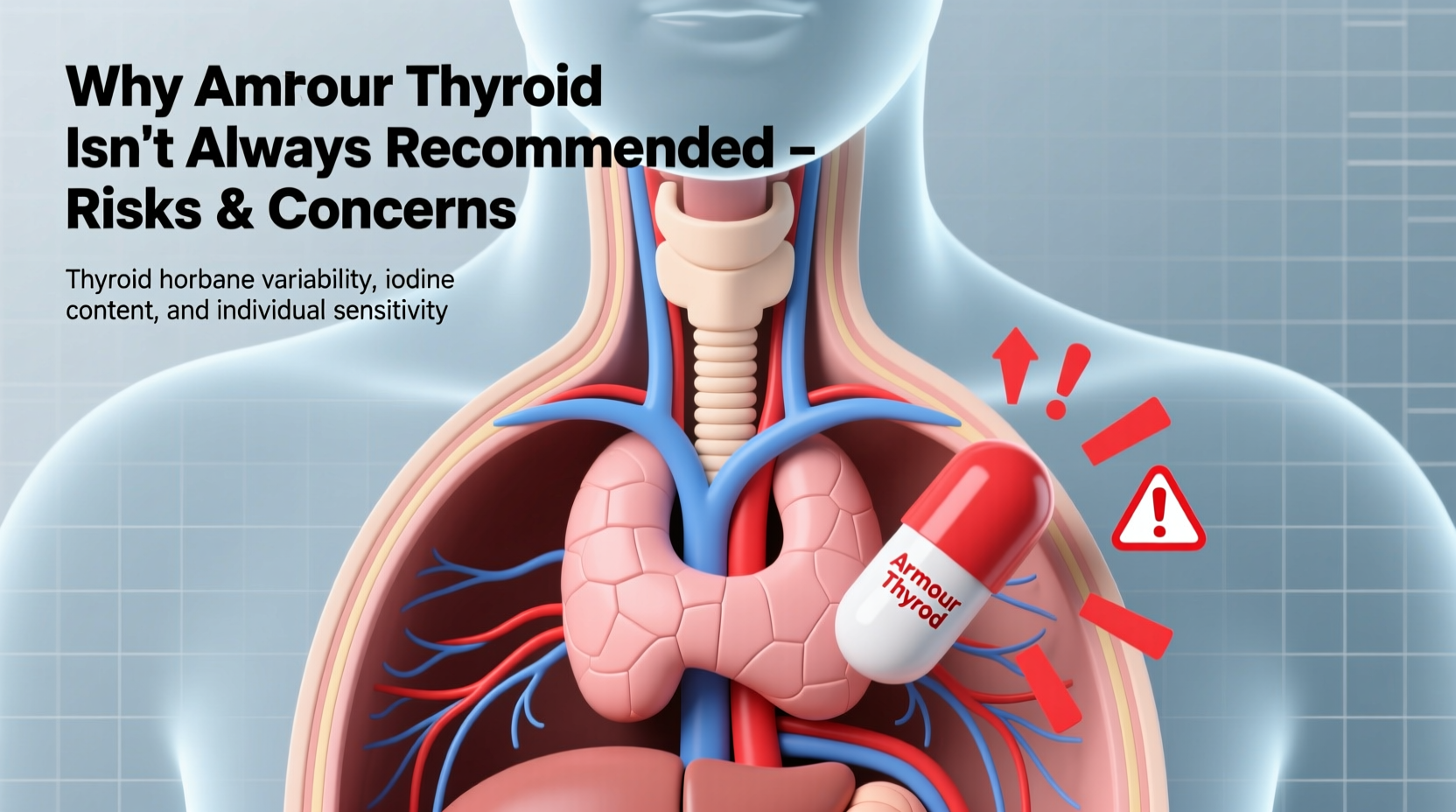why armour thyroid isnt always recommended risks concerns