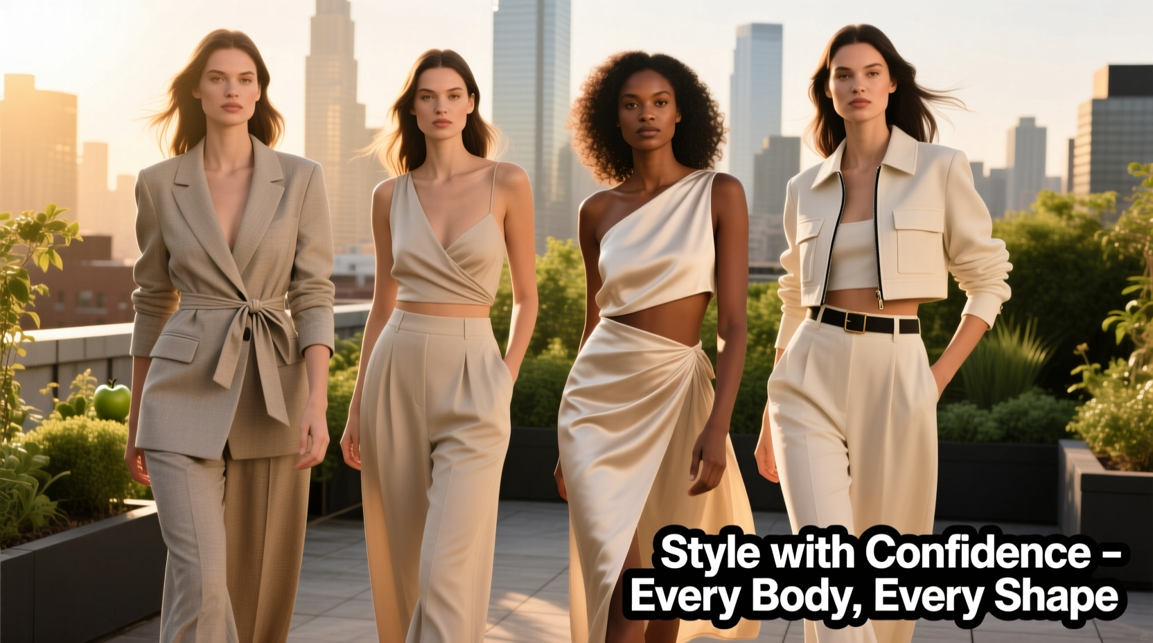 how to style a two piece dress to flatter every body shape with confidence