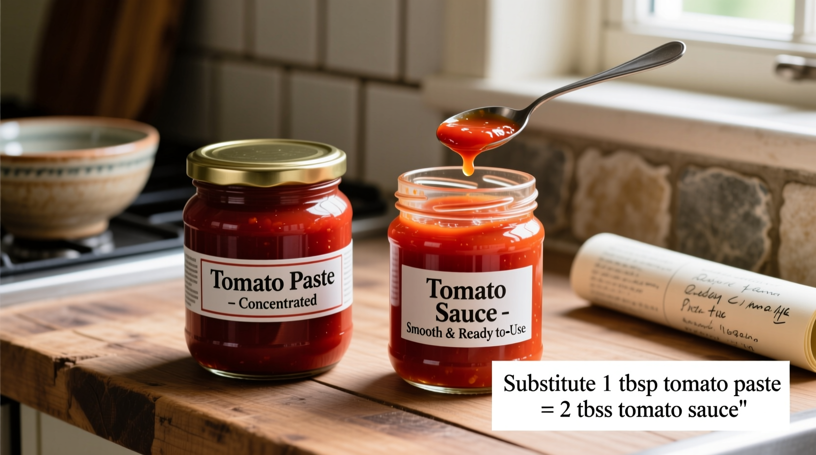 Tomato Sauce Instead of Tomato Paste: Chef's Guide