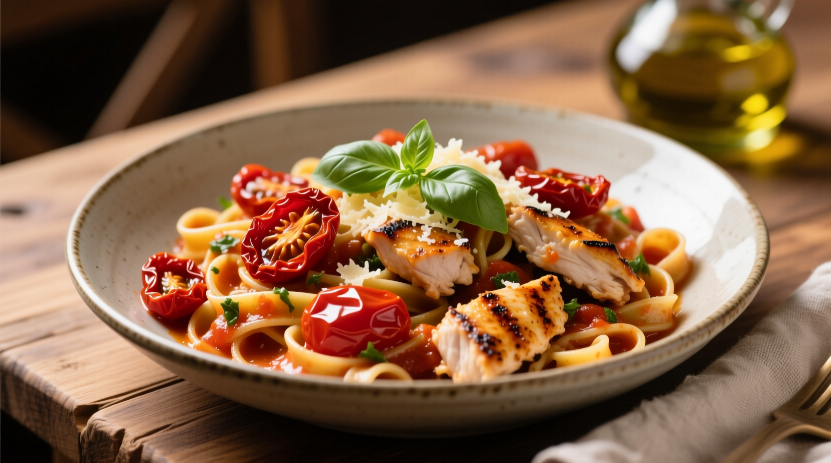 Dried Tomato Chicken Pasta Recipe: 30-Minute Restaurant Quality