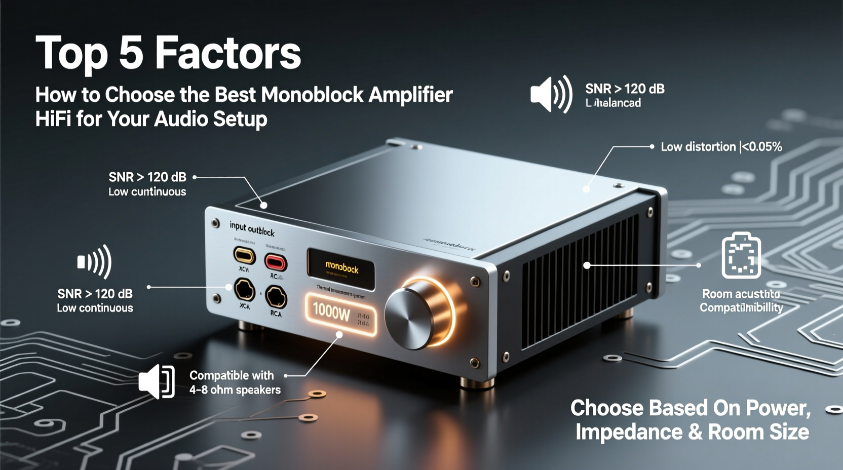 monoblock amplifier hifi