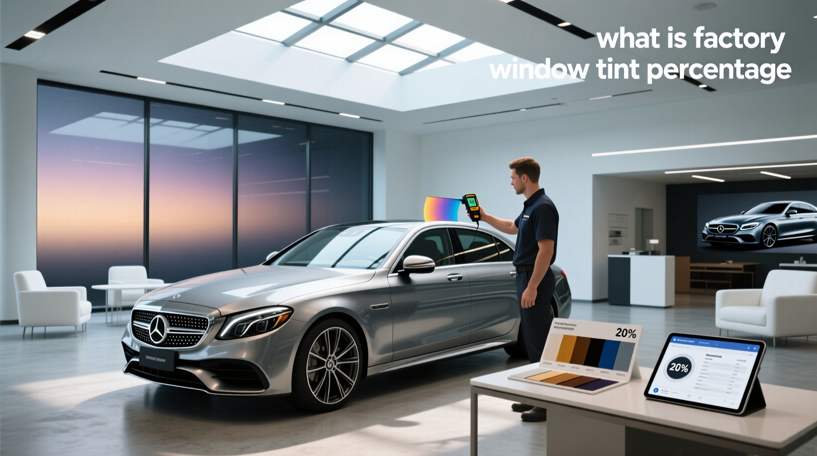 What Is Factory Window Tint Percentage? How to Check & Improve It