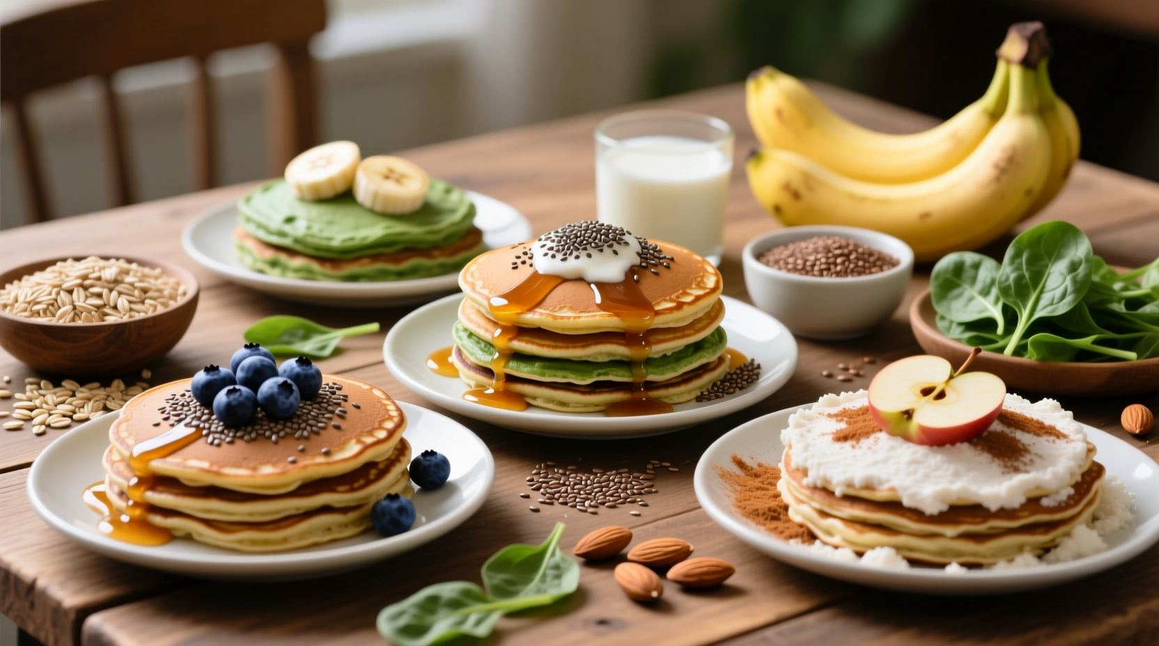 ways to make pancakes healthier