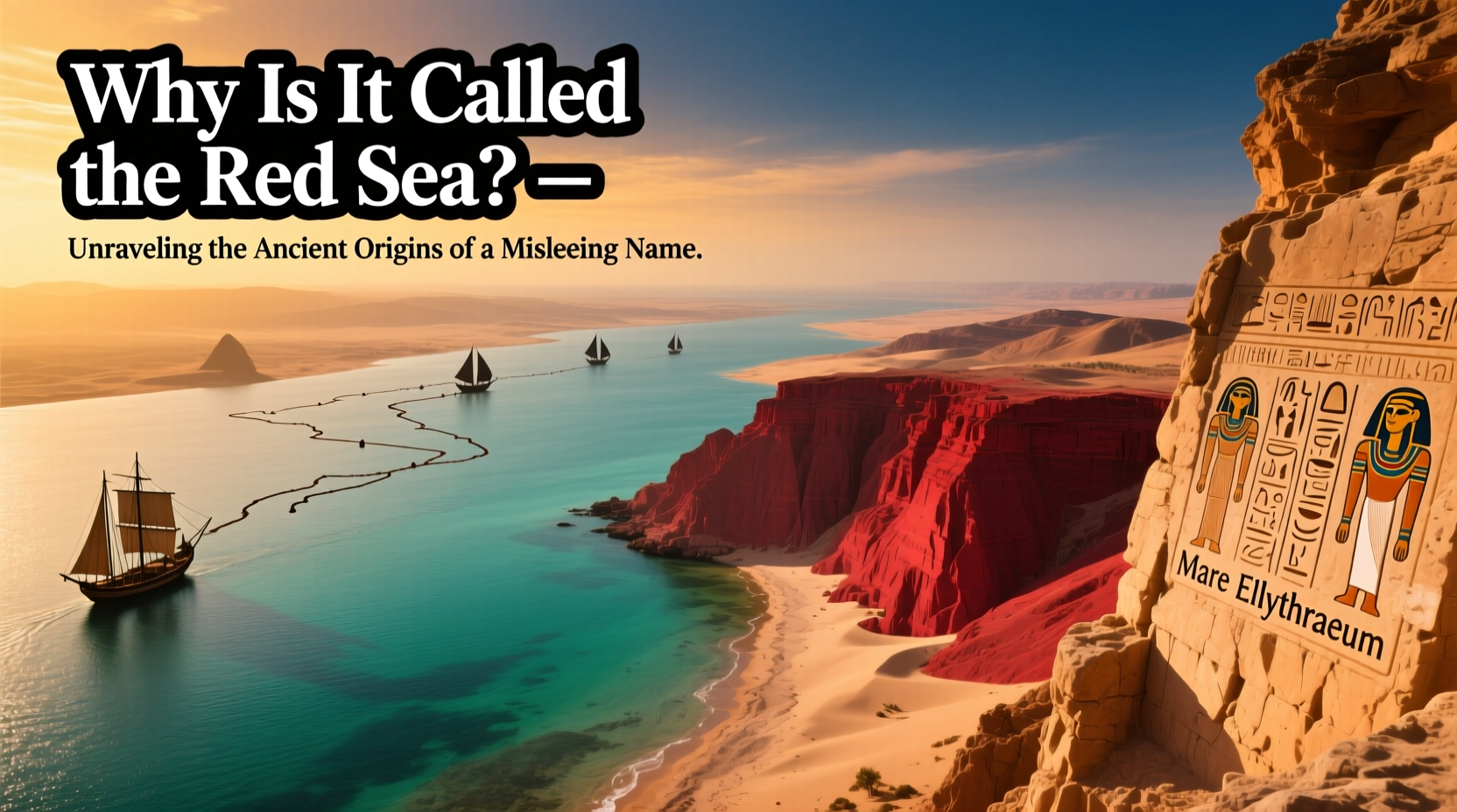 why is it called the red sea exploring the names origins