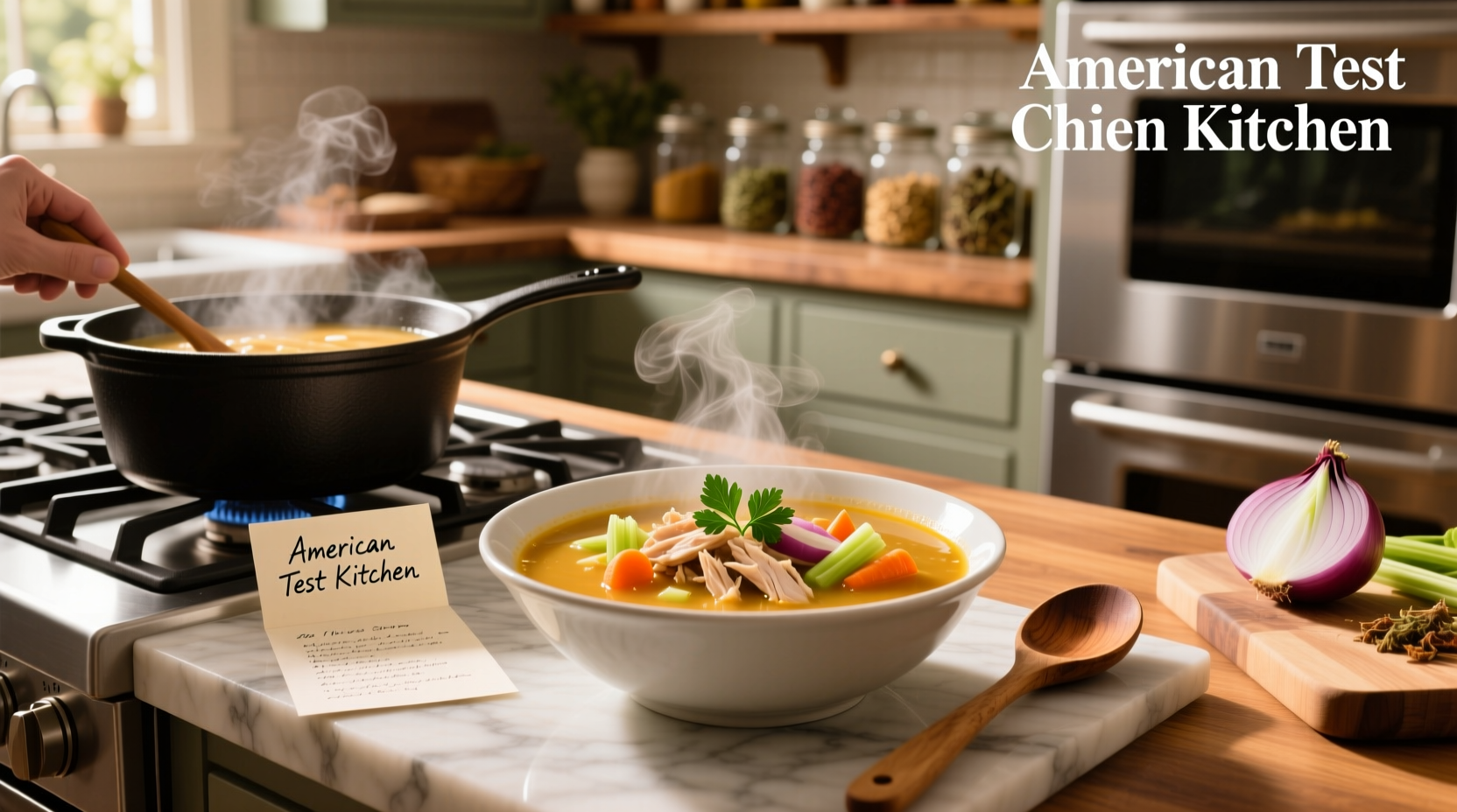 america's test kitchen chicken soup guide