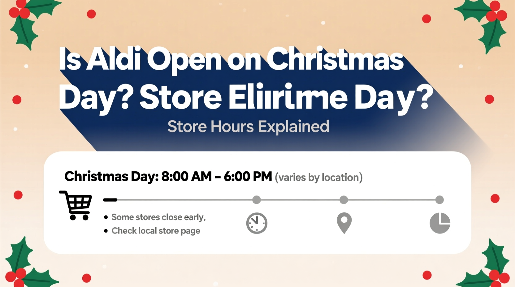 is aldis open on christmas day