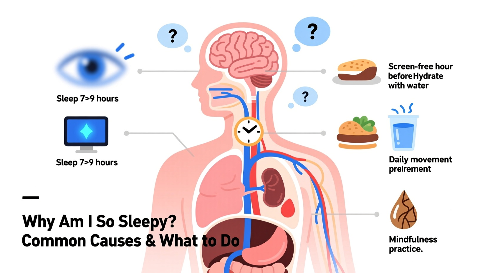 why am i so sleepy lately common causes and what to do