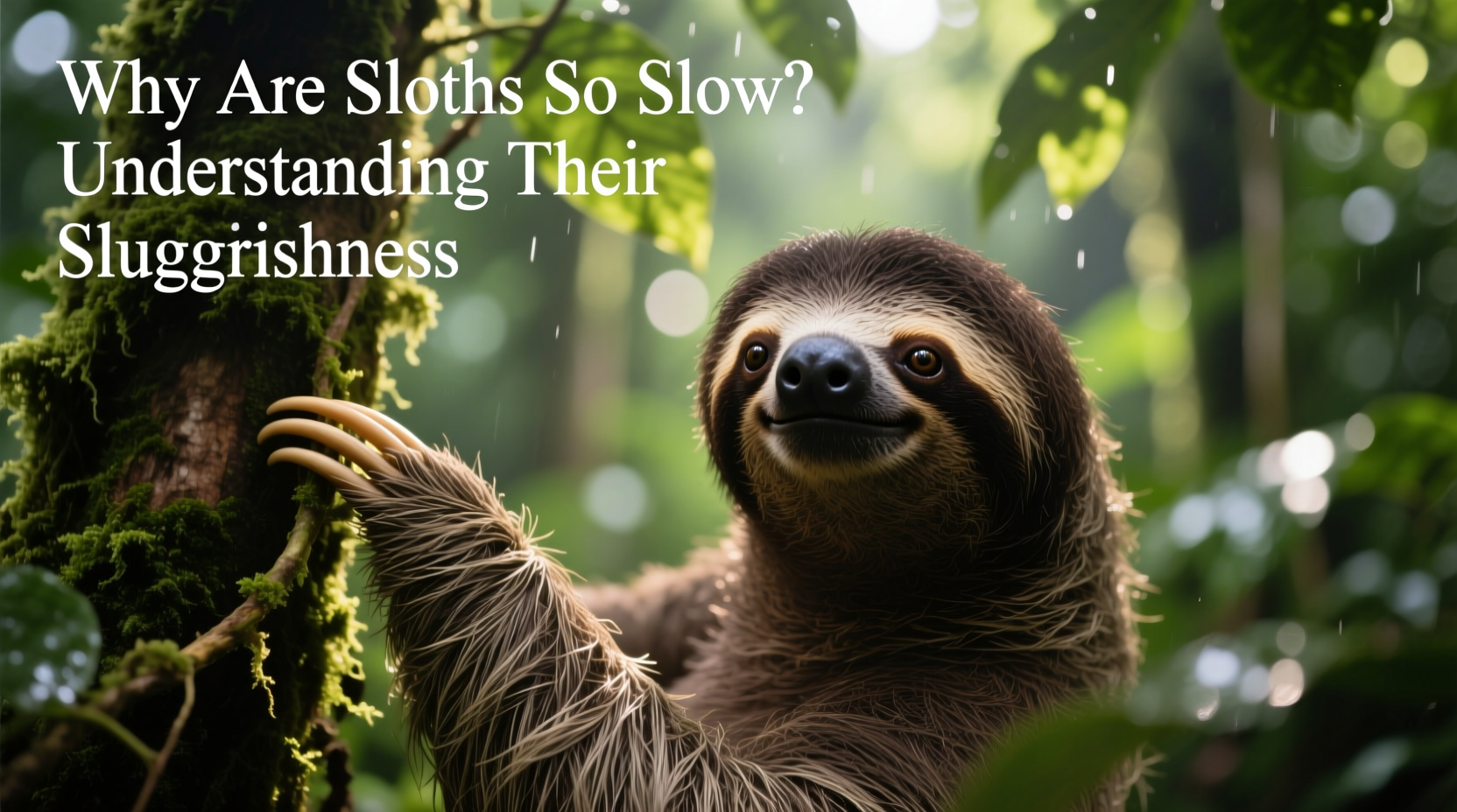 Sloth Is Slow Why Are Sloths So Slow Understanding Their Sluggishness