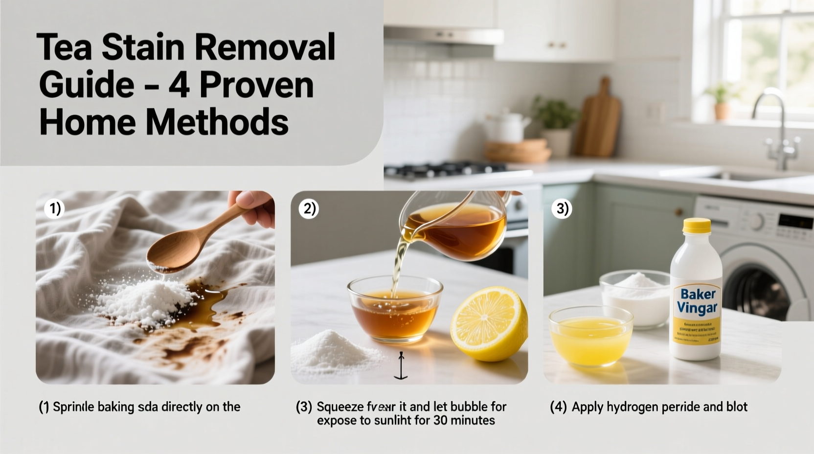 effective and easy methods to remove tea stains from clothes at home