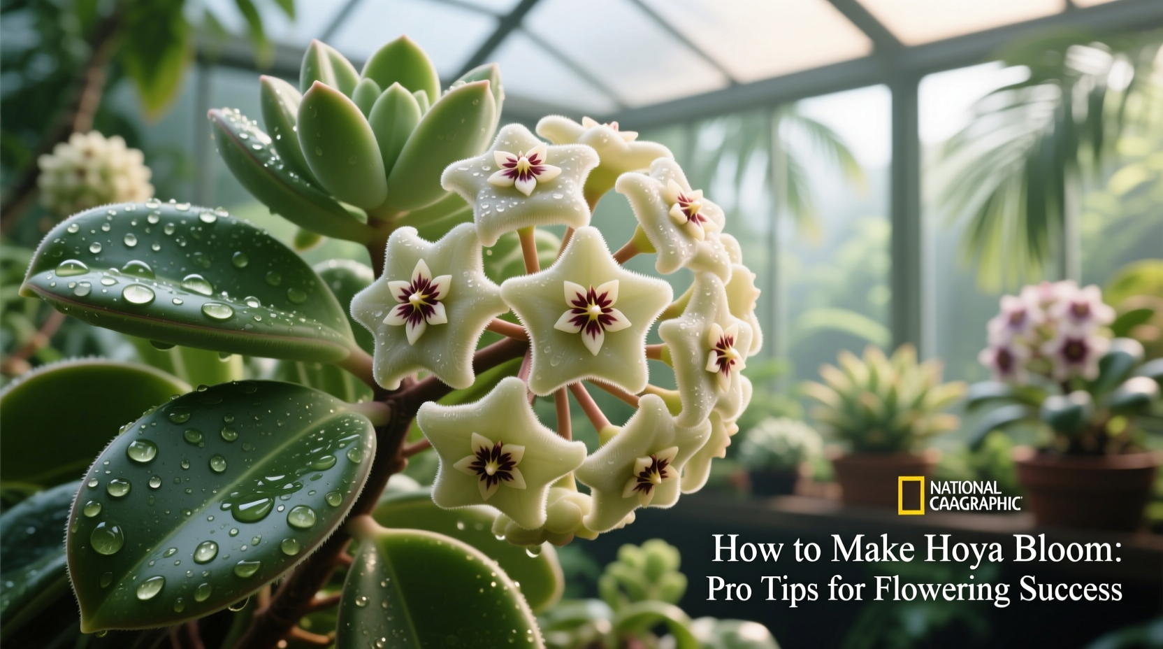 how to make hoya bloom