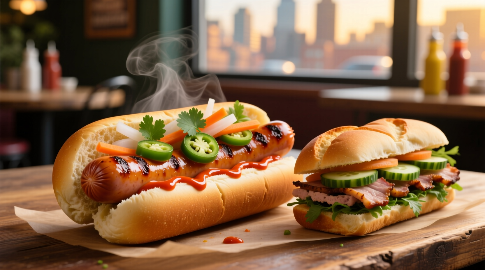 your next hot dog deserves a banh mi treatment