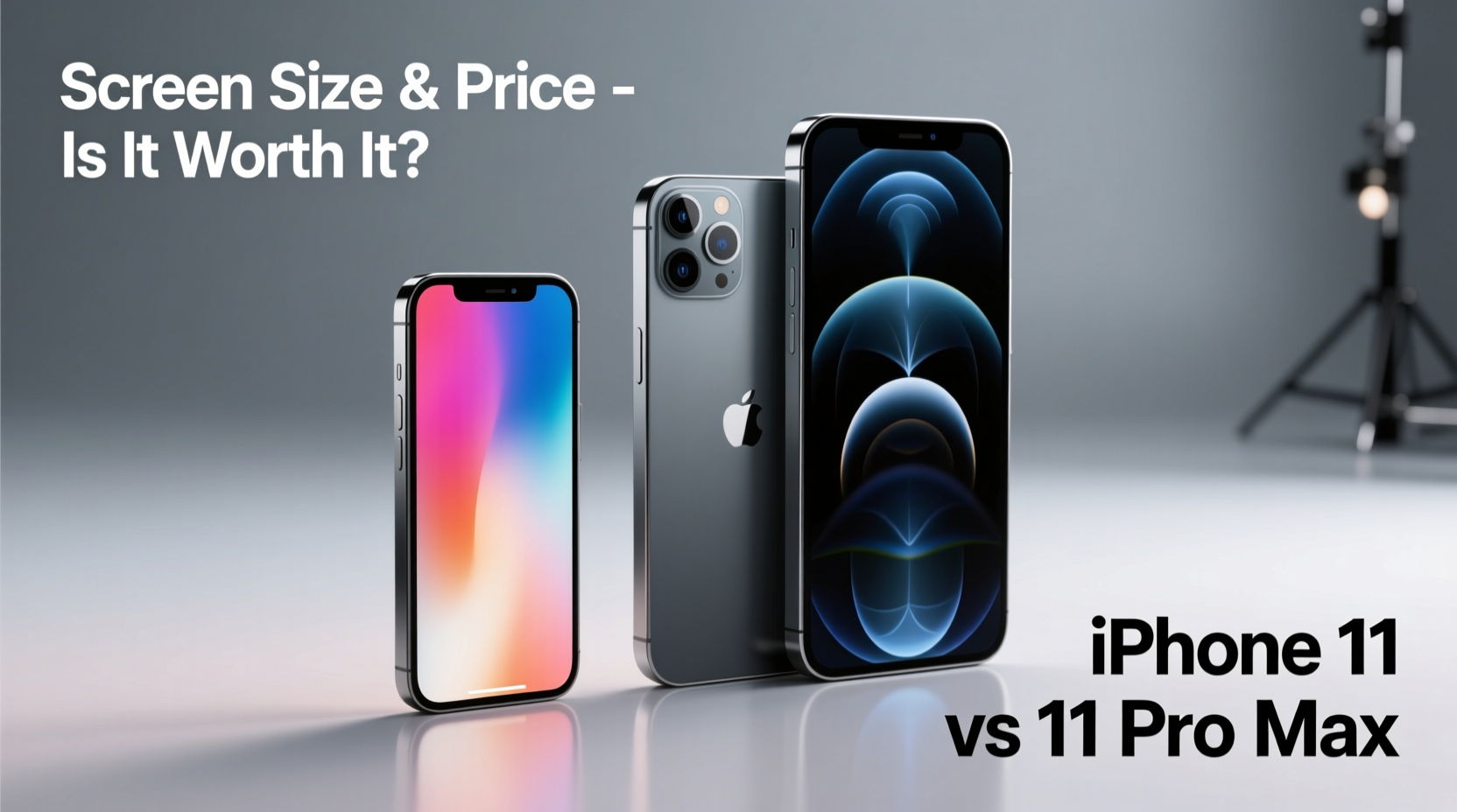 iphone 11 vs 11 pro max is the bigger screen and price tag really worth it
