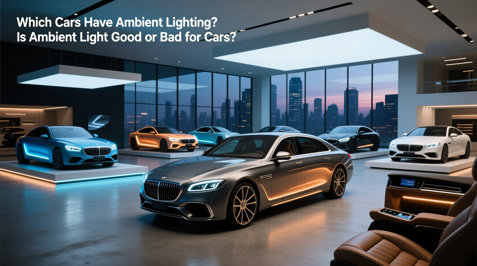 Car Ambient Lighting Guide: How to Choose & Install