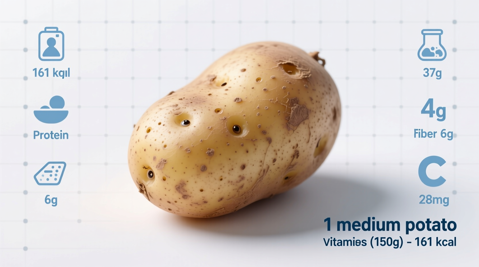 One Potato Calories: Exact Count by Type & Preparation