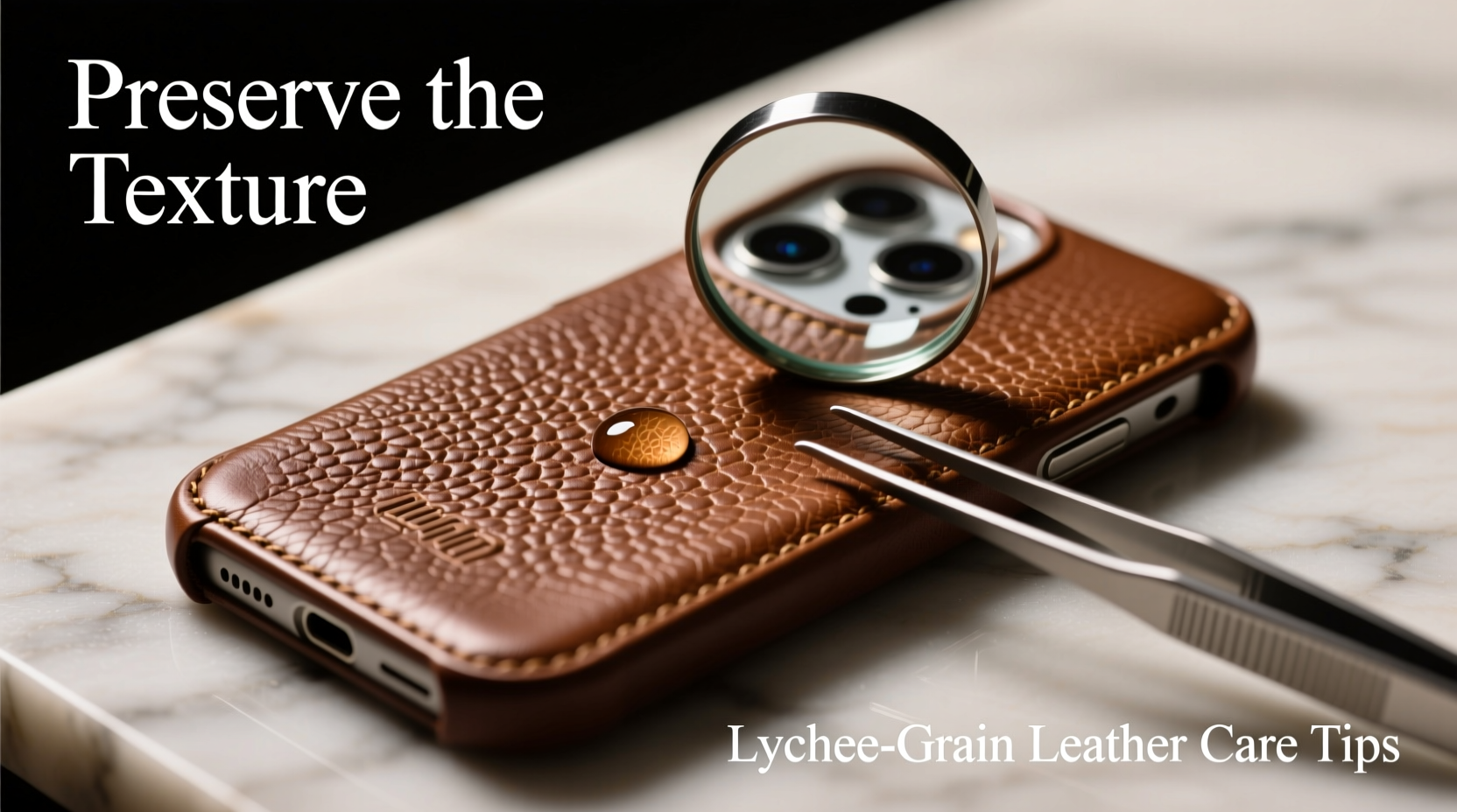 expert tips to preserve the lychee texture on your leather iphone case for long lasting style